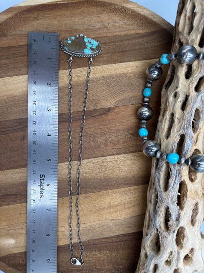 Mine #8 Necklace #3 by Chastity Belone, Navajo