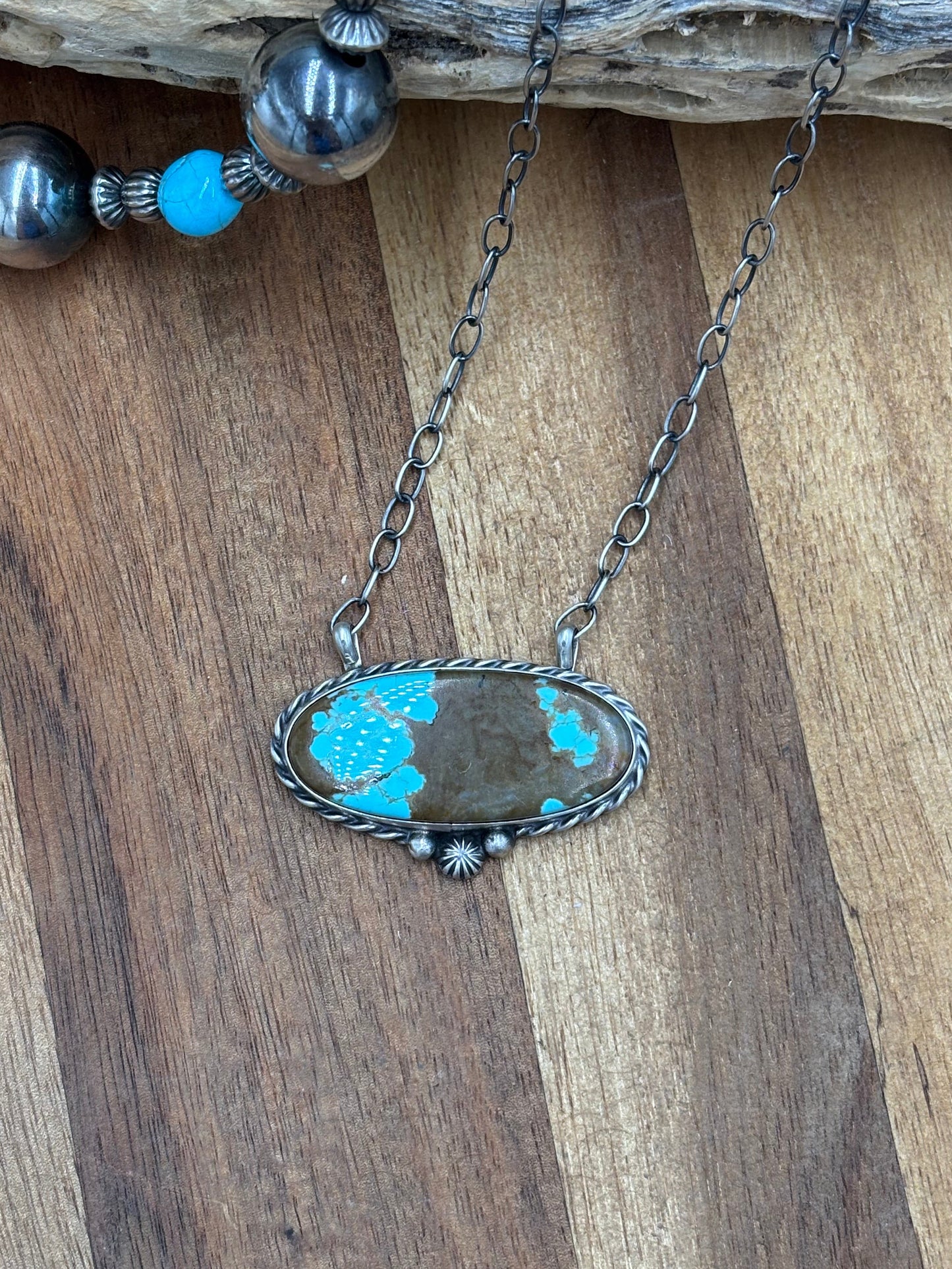 Mine #8 Necklace #2 by Chastity Belone, Navajo