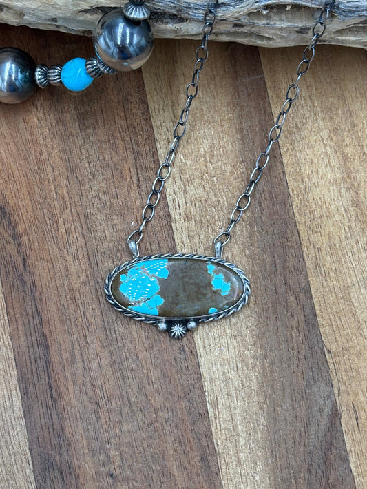 Mine #8 Necklace #2 by Chastity Belone, Navajo