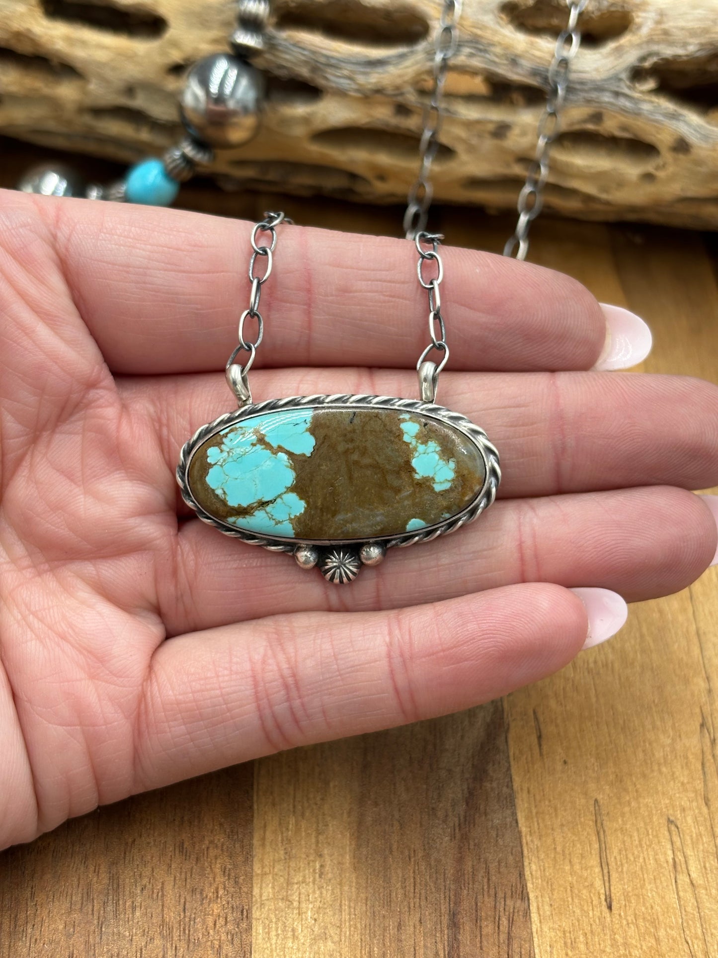 Mine #8 Necklace #2 by Chastity Belone, Navajo