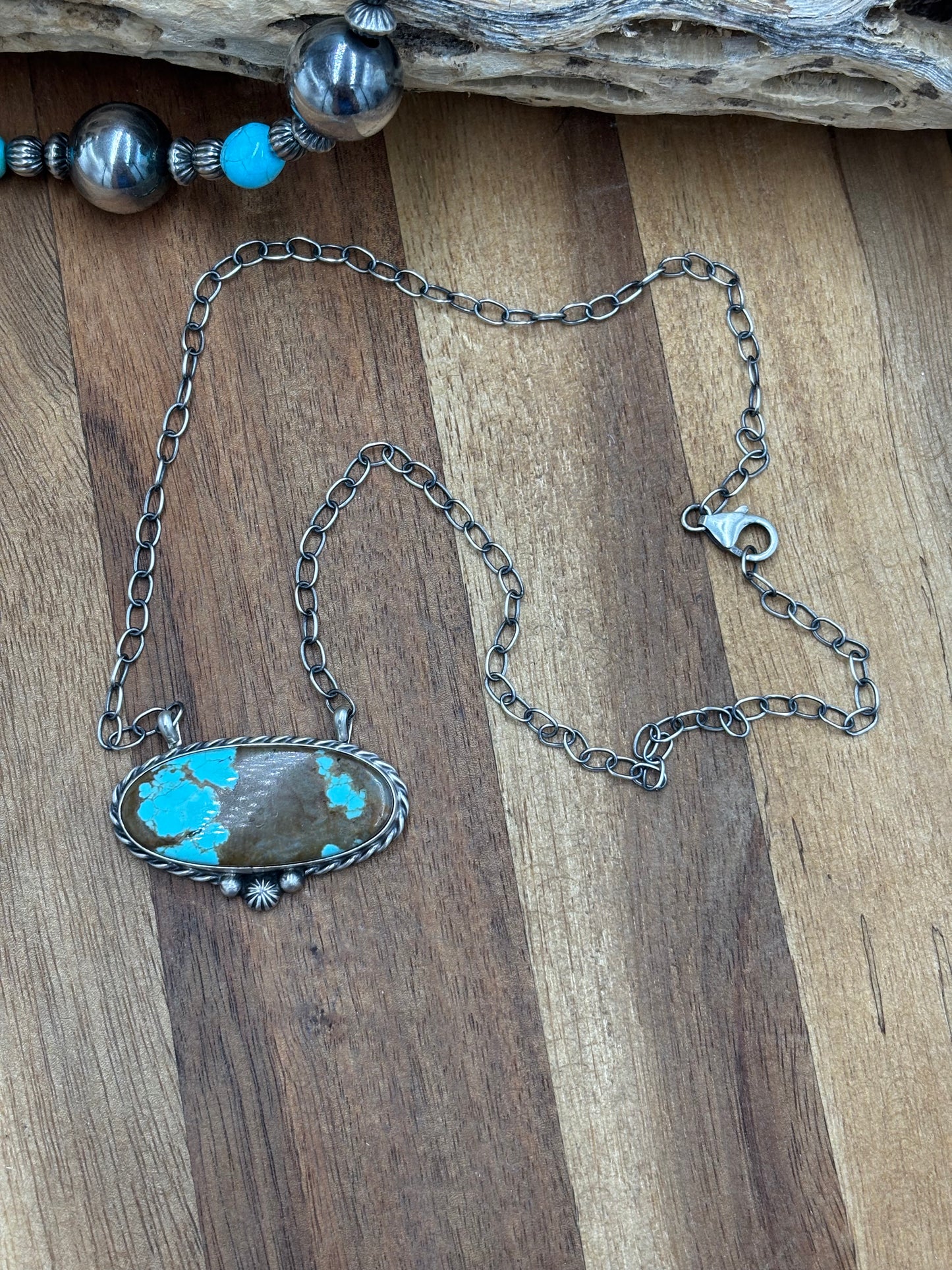 Mine #8 Necklace #2 by Chastity Belone, Navajo