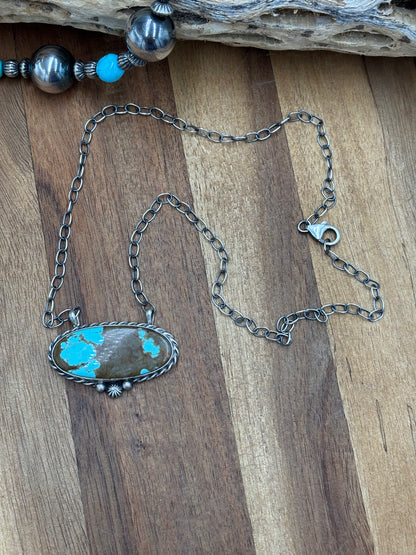 Mine #8 Necklace #2 by Chastity Belone, Navajo