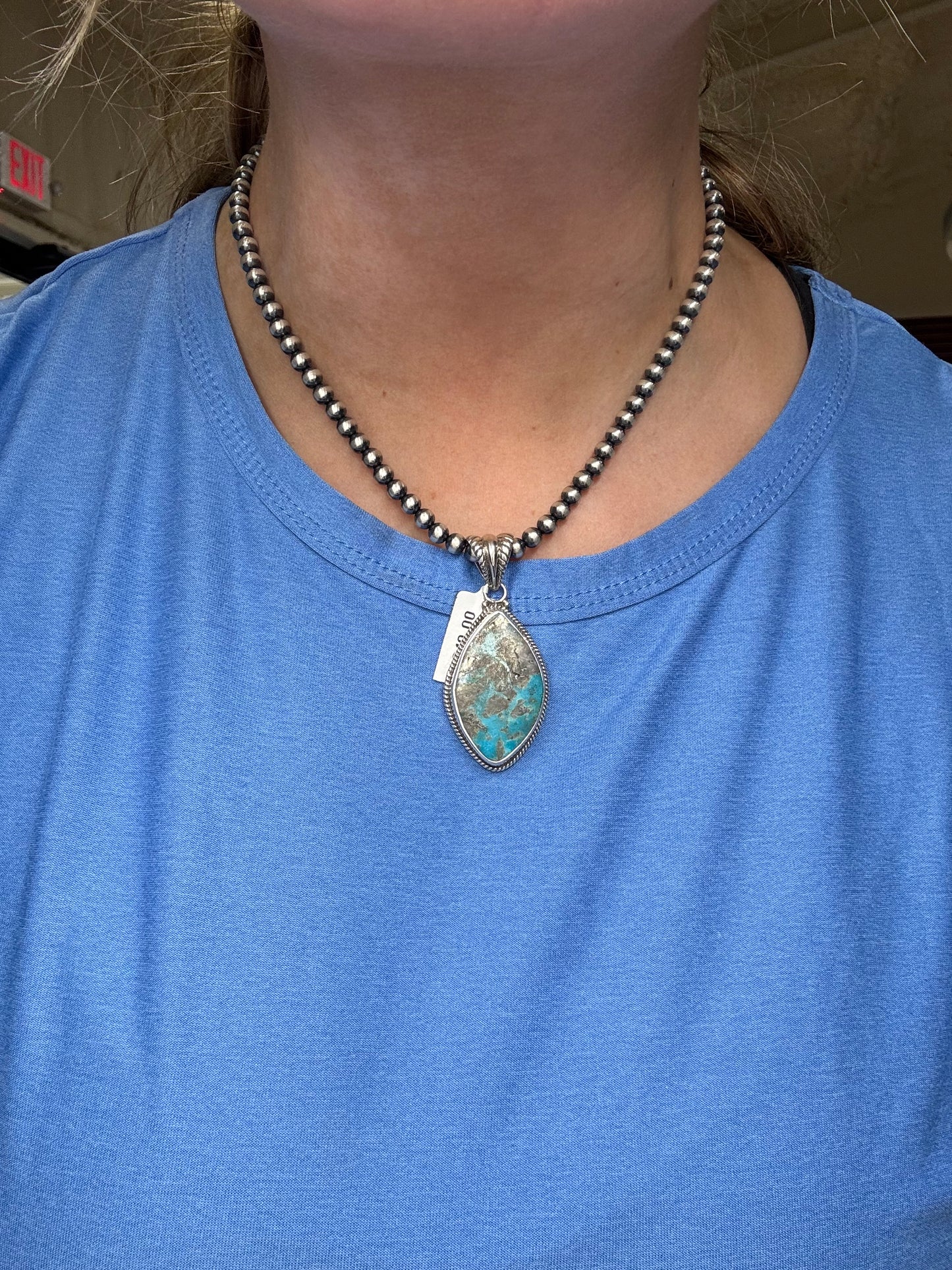 Turquoise Pendant #14