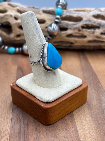 Persian Turquoise Ring size 9
