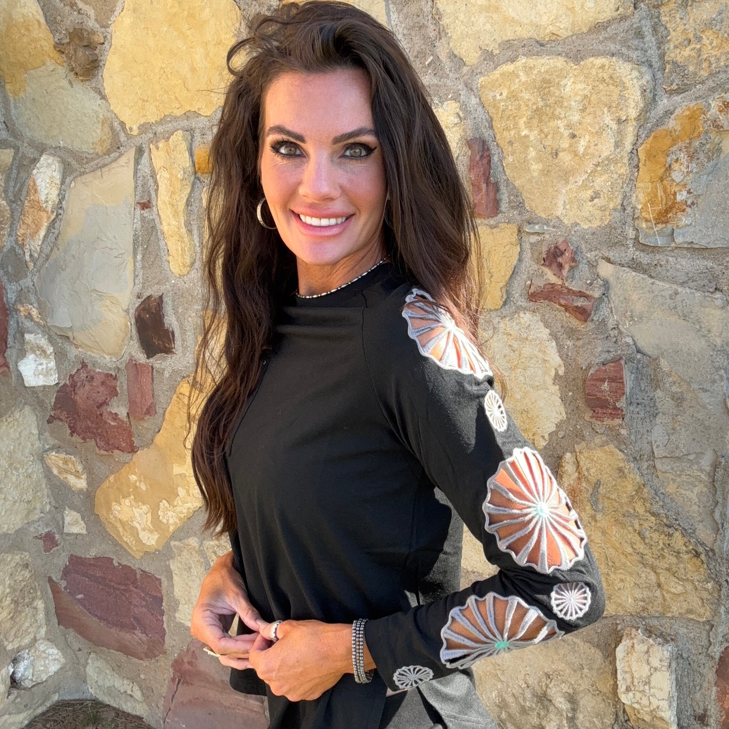 Midnight Wagon Cutout Tee