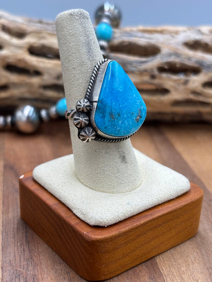 Persian Turquoise Ring size 7.75