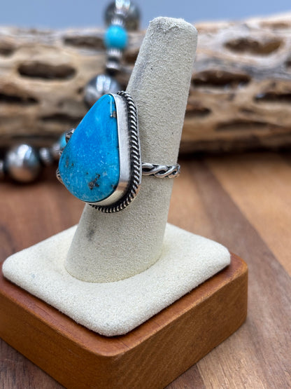 Persian Turquoise Ring size 7.75