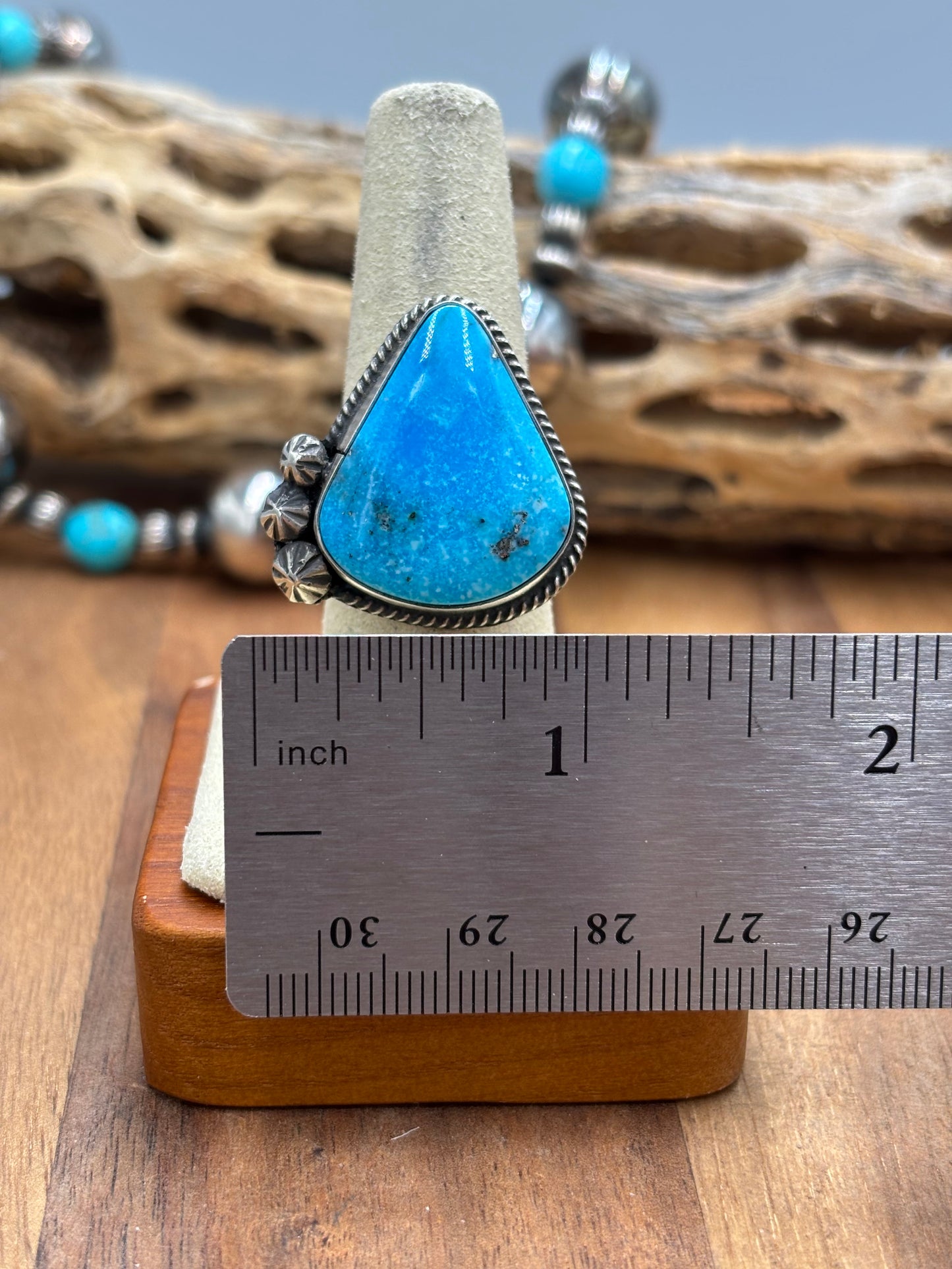 Persian Turquoise Ring size 7.75