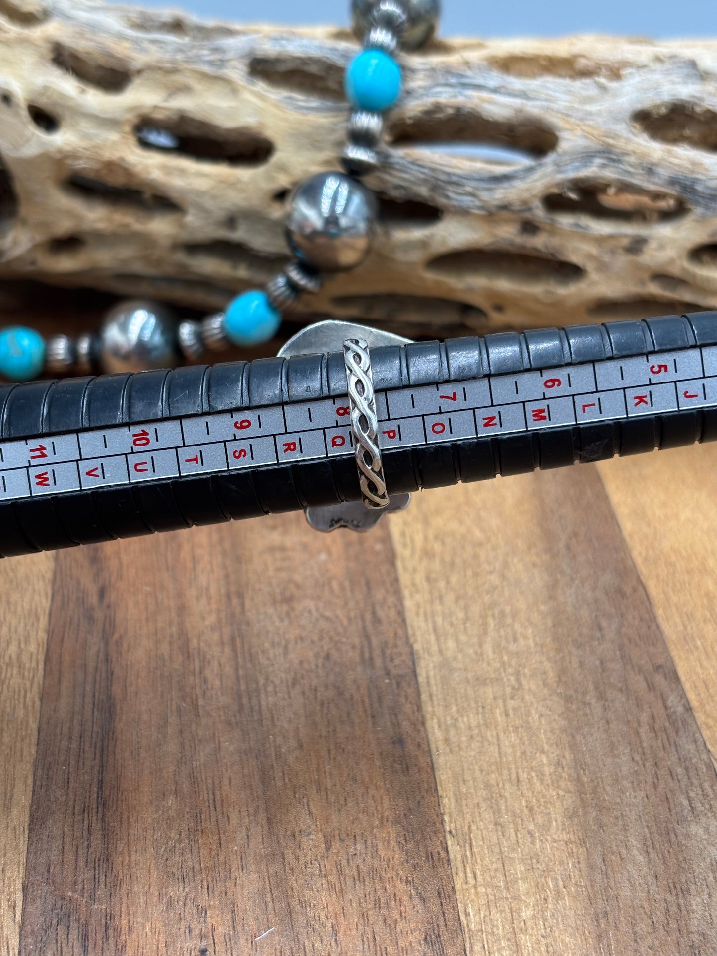 Persian Turquoise Ring size 7.75
