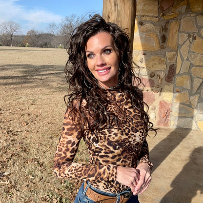 Let’s Go Girls Mesh Top