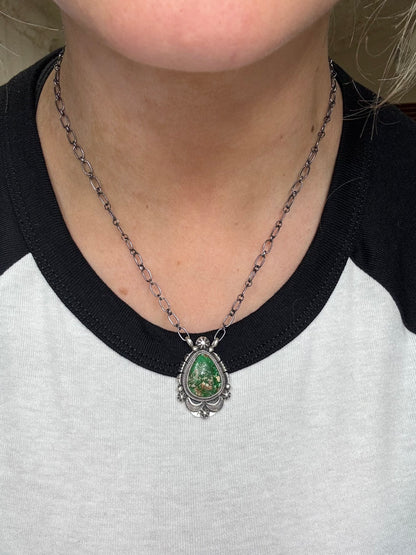 Sonoran Gold Necklace #2 by Daniel Benally, Navajo