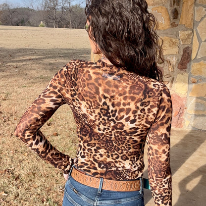 Let’s Go Girls Mesh Top