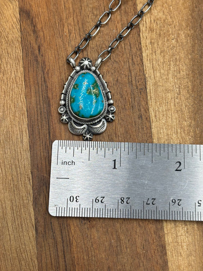 Sonoran Gold Necklace #1 by Daniel Benally, Navajo