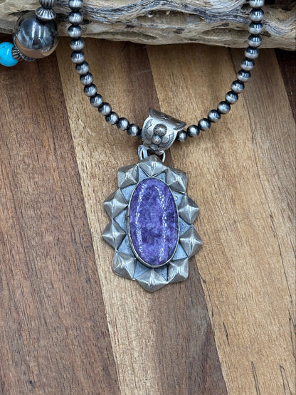Charoite Pendant