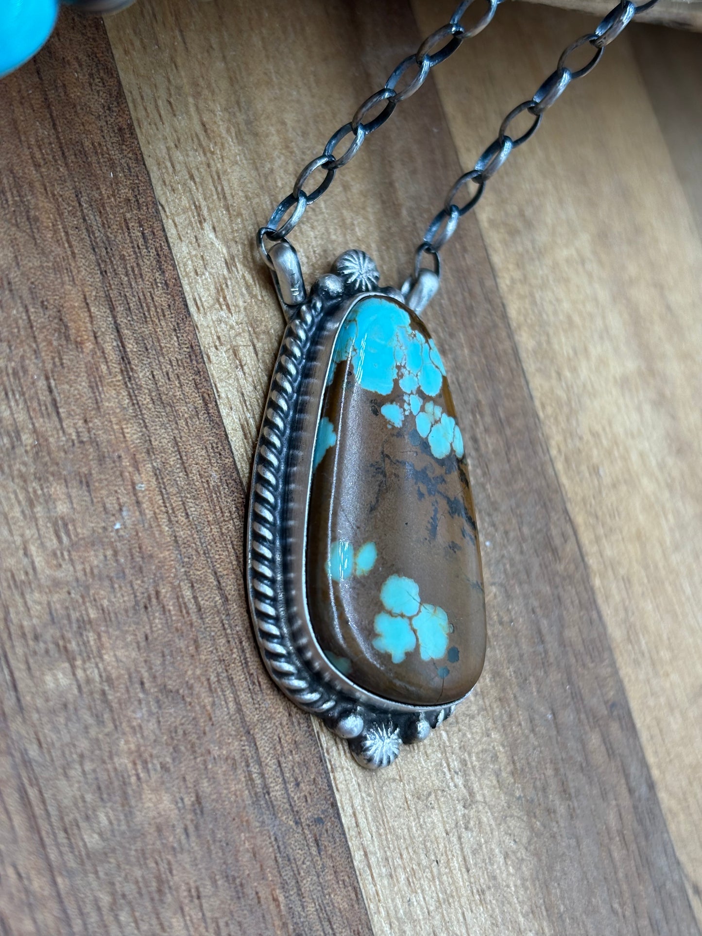 Mine #8 Necklace by Chastity Belone, Navajo