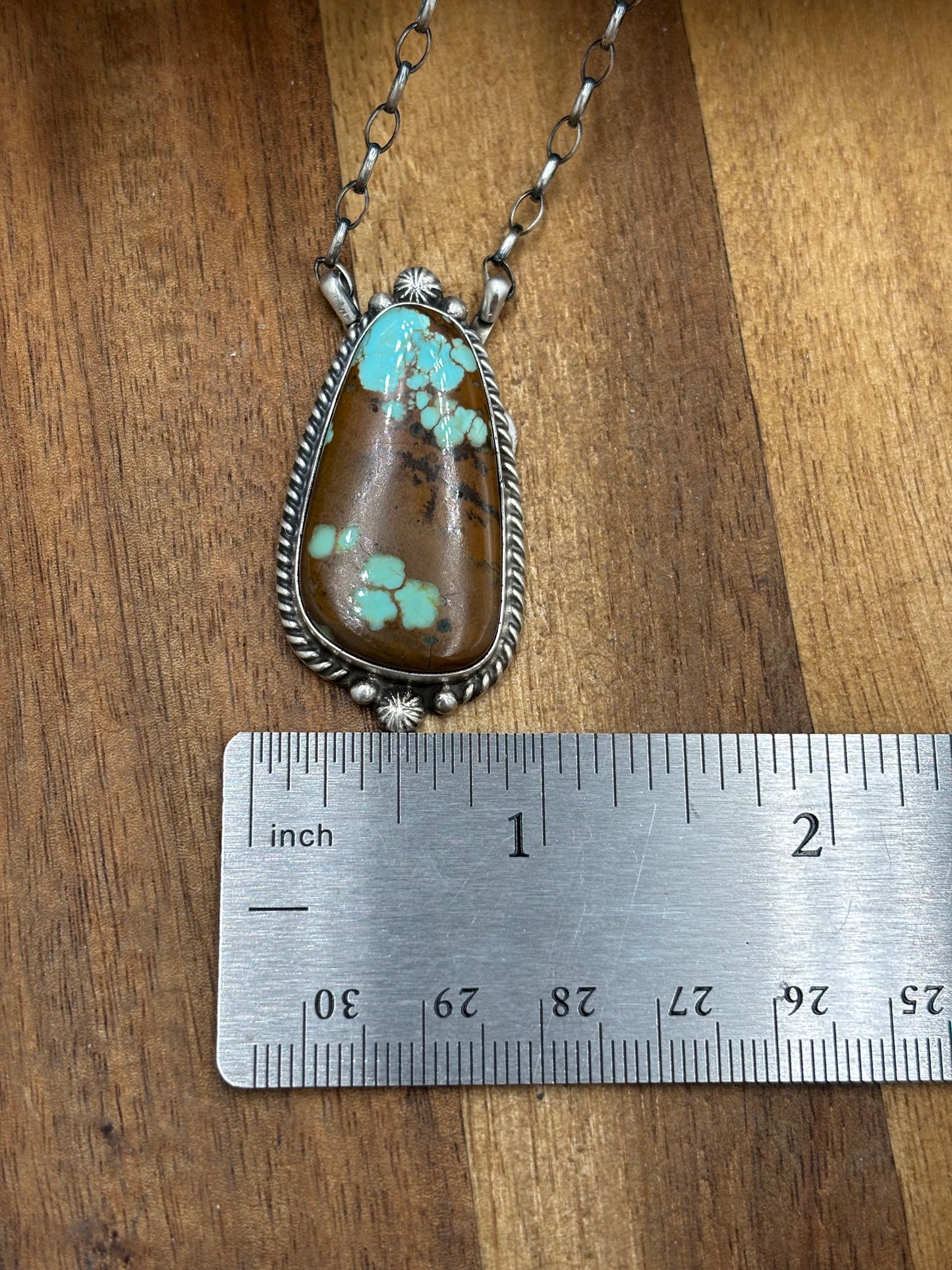 Mine #8 Necklace by Chastity Belone, Navajo