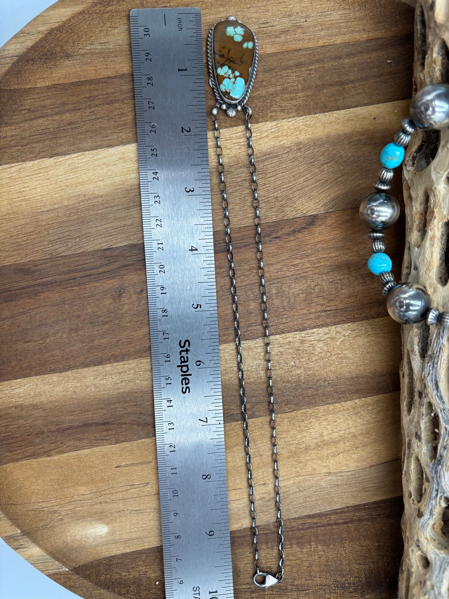 Mine #8 Necklace by Chastity Belone, Navajo