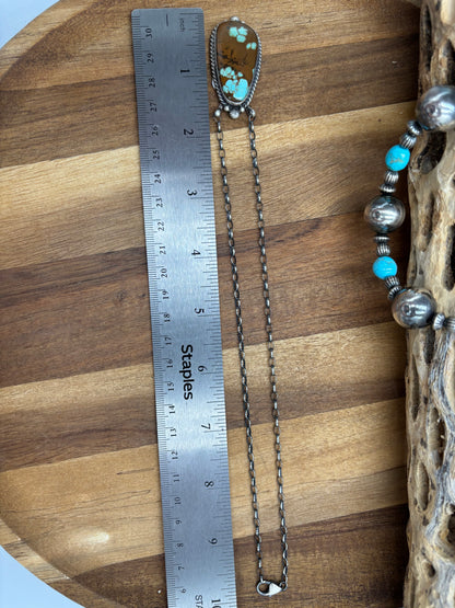 Mine #8 Necklace by Chastity Belone, Navajo