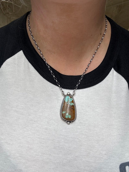 Mine #8 Necklace by Chastity Belone, Navajo