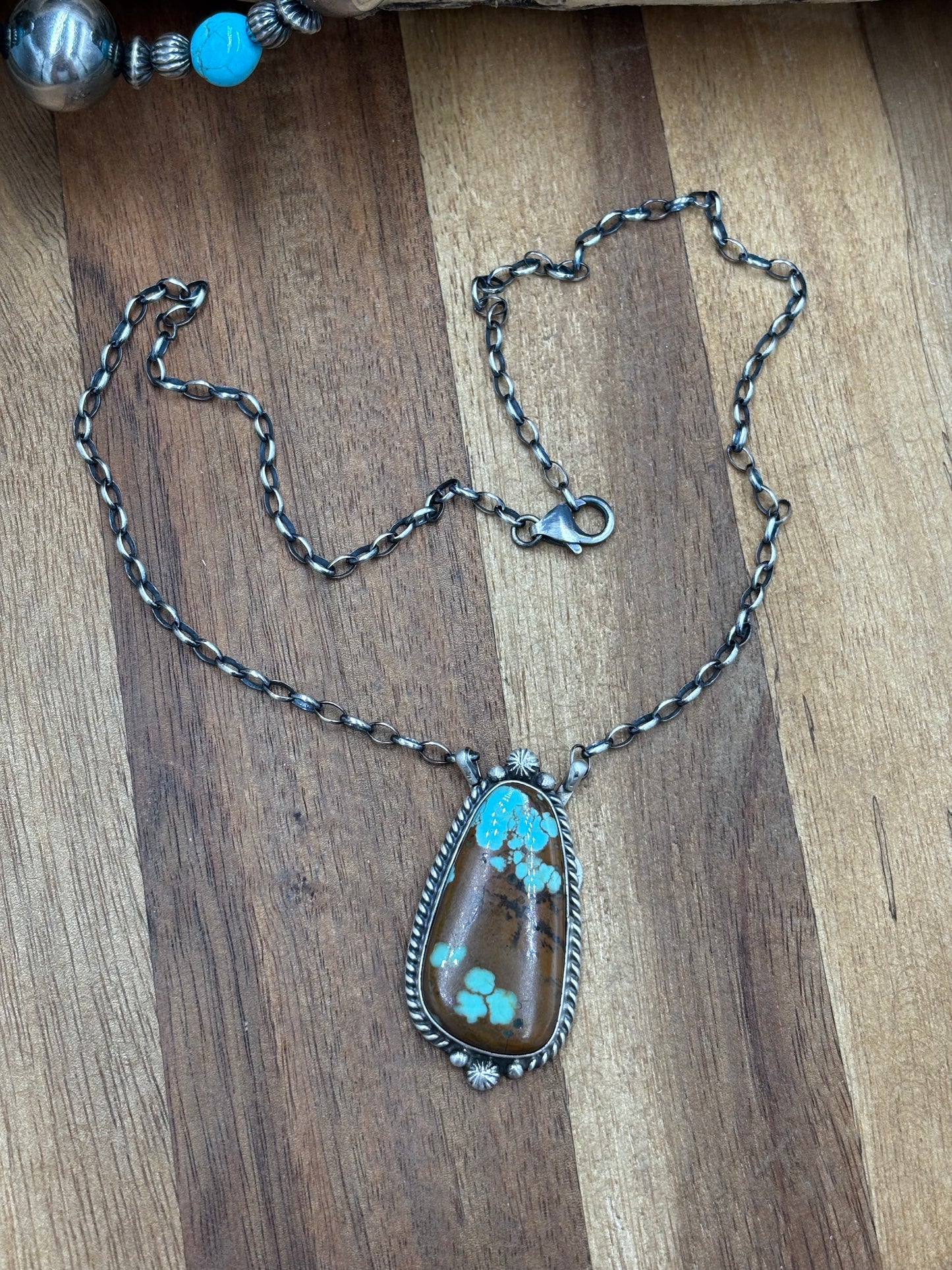 Mine #8 Necklace by Chastity Belone, Navajo