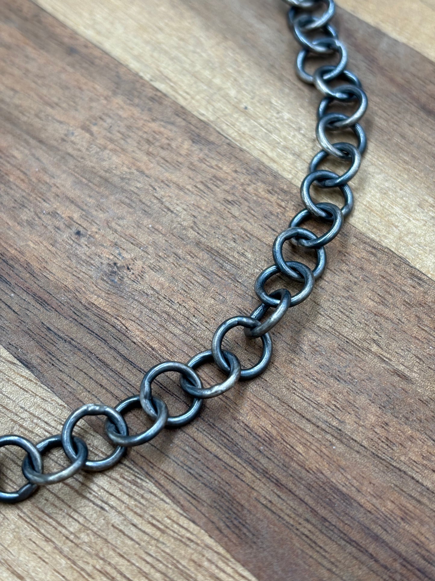 16" Circle Ring Chain Necklace