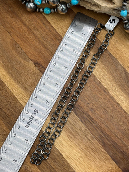 16" Circle Ring Chain Necklace