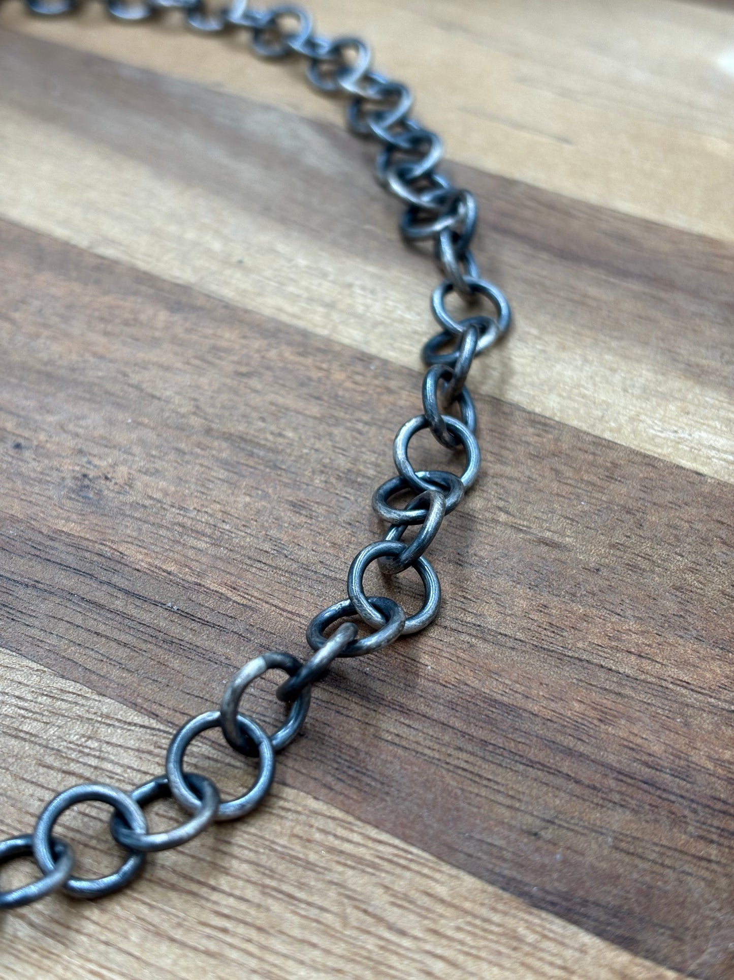 18" Circle Ring Chain Necklace