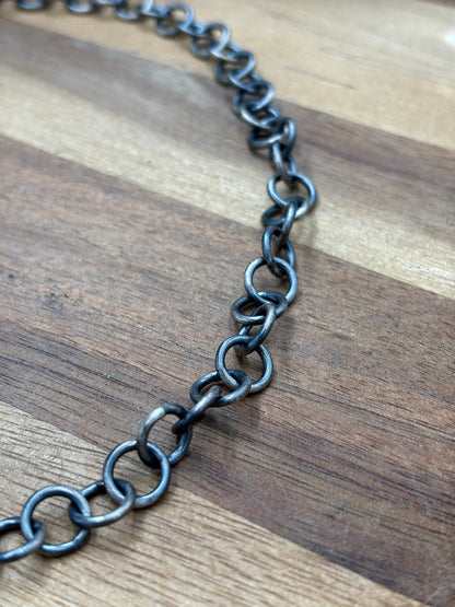 18" Circle Ring Chain Necklace