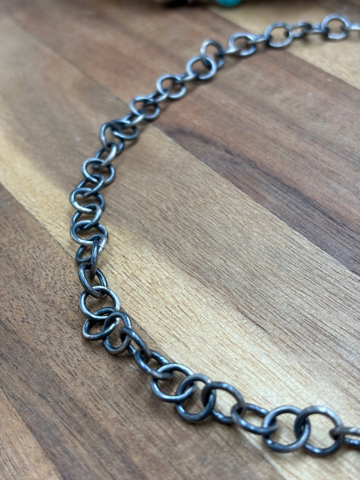 18" Circle Ring Chain Necklace