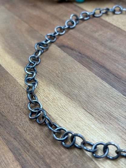 18" Circle Ring Chain Necklace