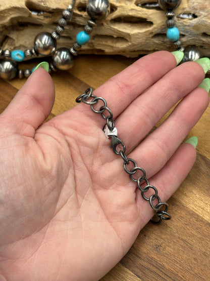 18" Circle Ring Chain Necklace