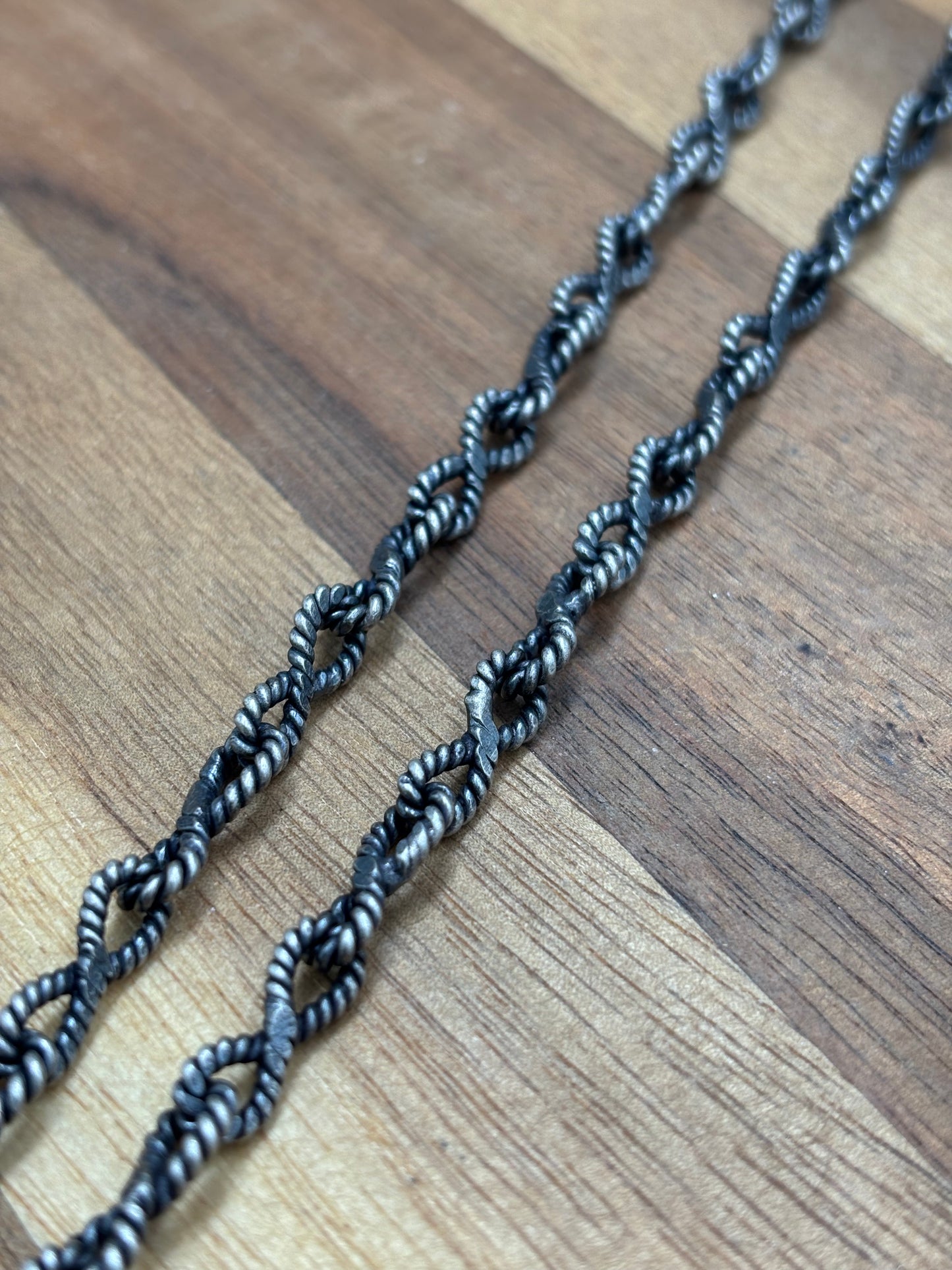 16" Twisted Rope Chain Necklace