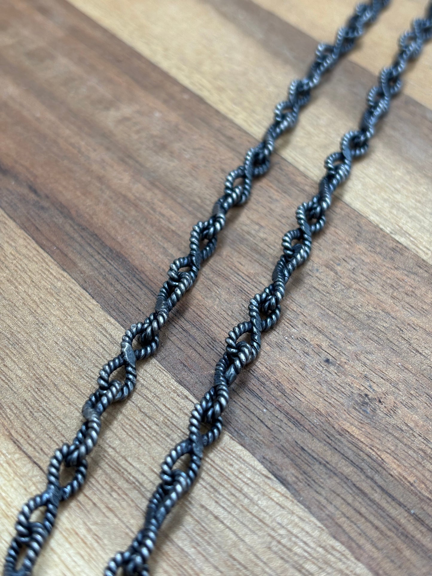 18" Twisted Rope Chain Necklace
