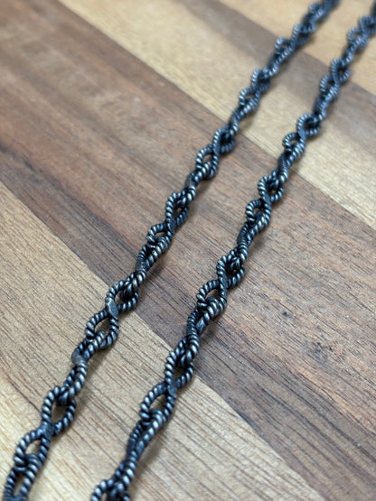 18" Twisted Rope Chain Necklace