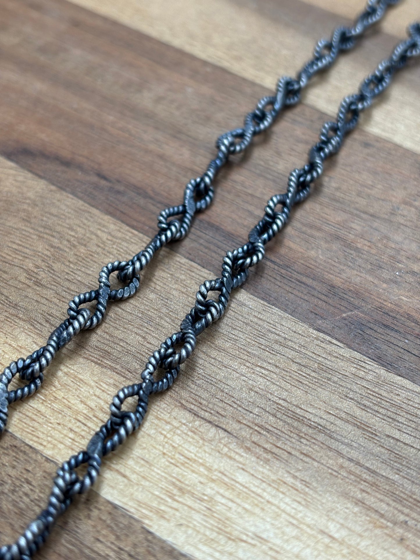 20" Twisted Rope Chain Necklace