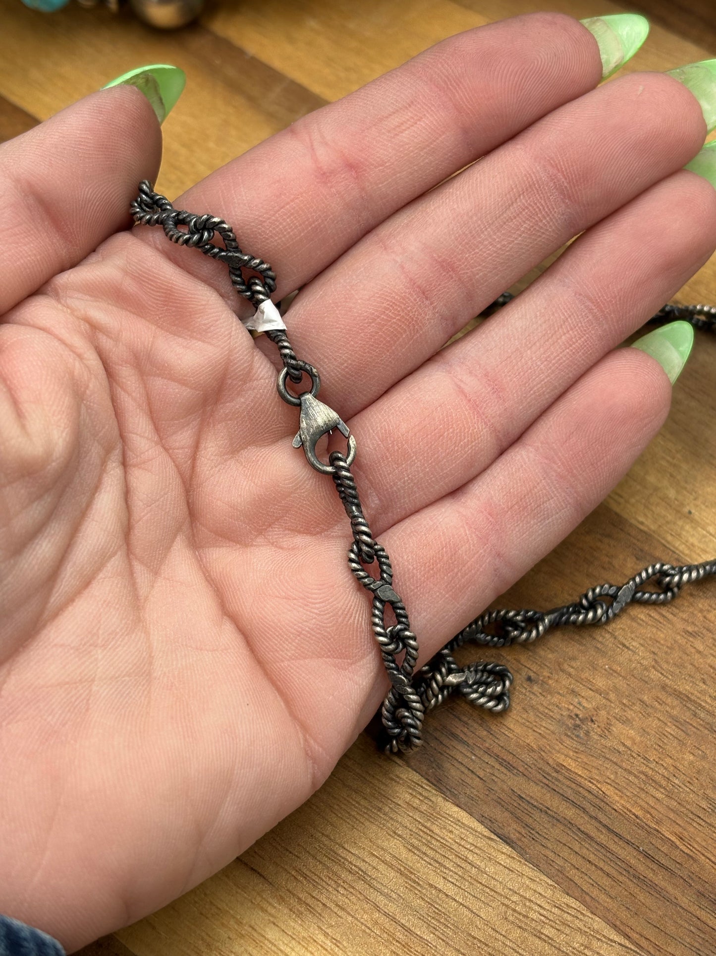 20" Twisted Rope Chain Necklace