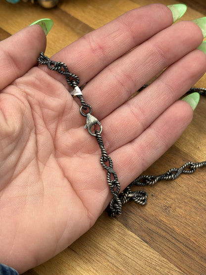 20" Twisted Rope Chain Necklace