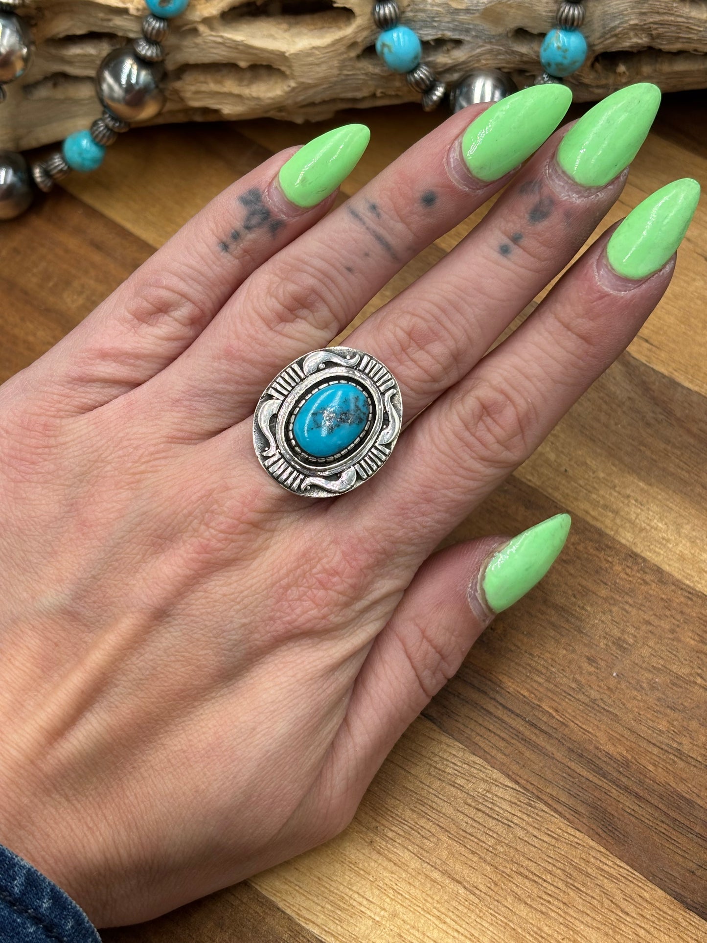 Turquoise Ring #3 size 12