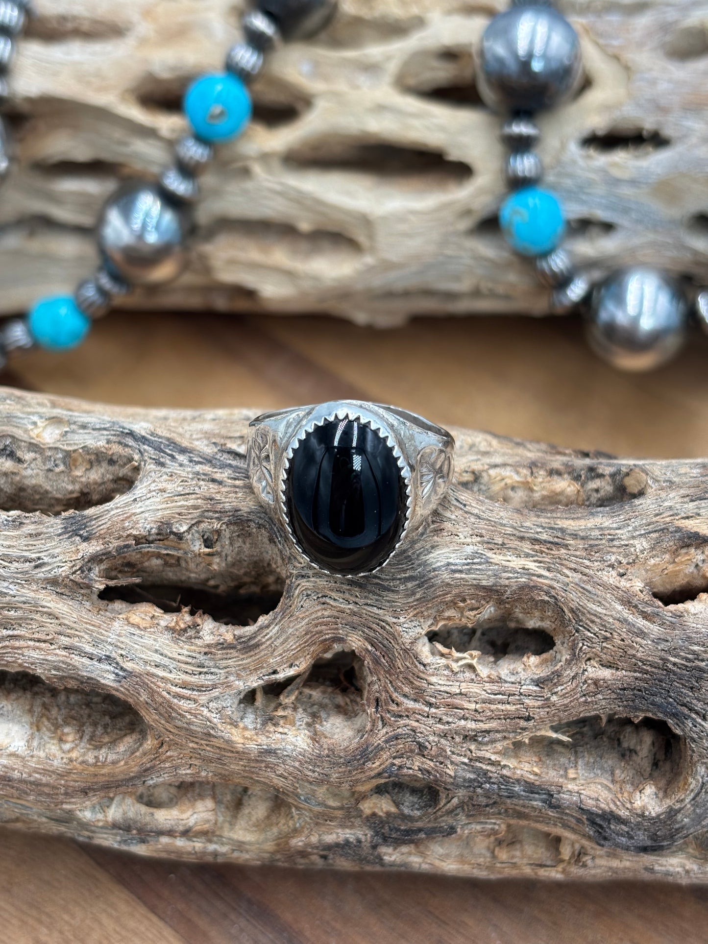 Black Onyx Ring (Various Sizes)