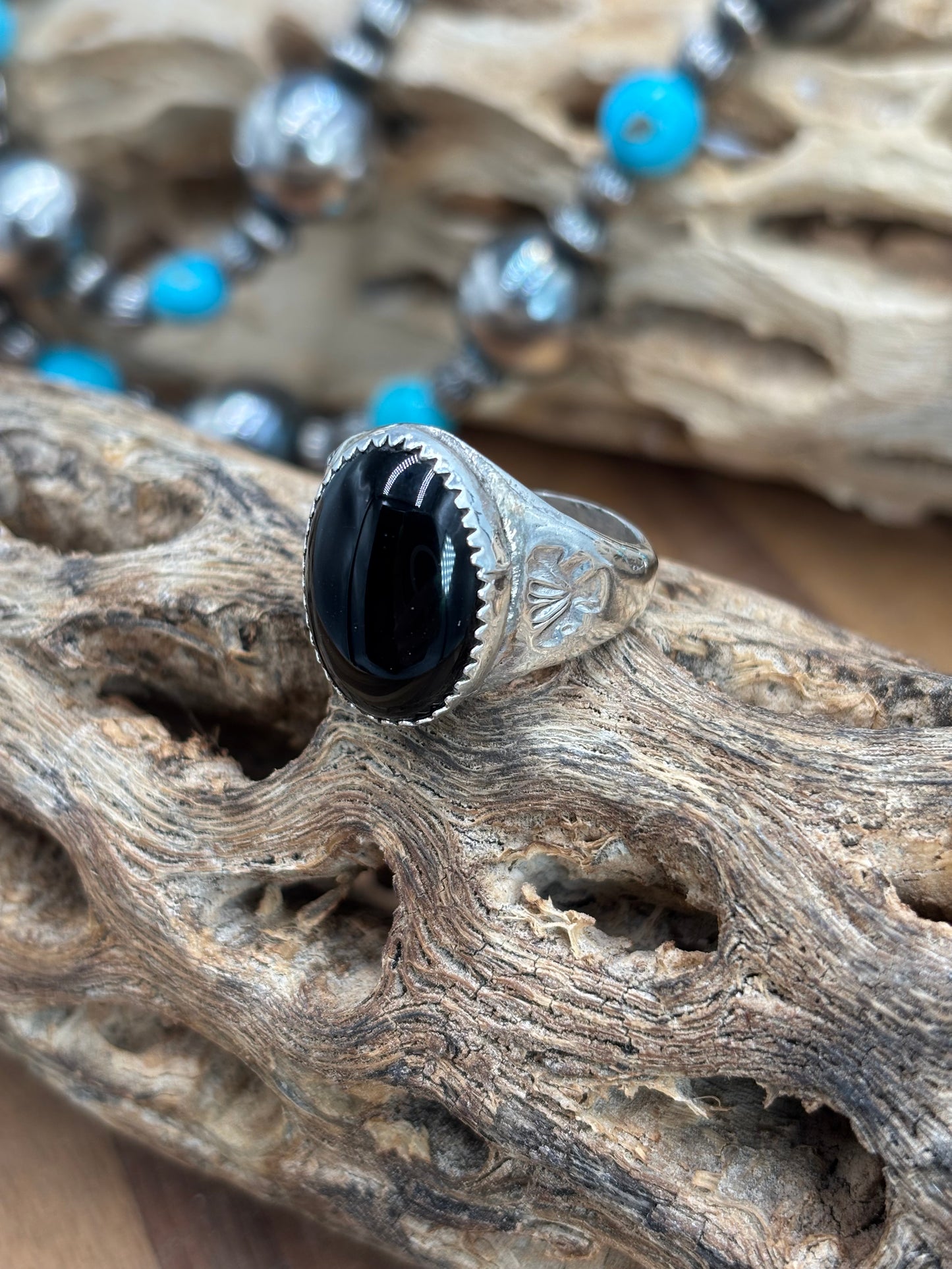 Black Onyx Ring (Various Sizes)