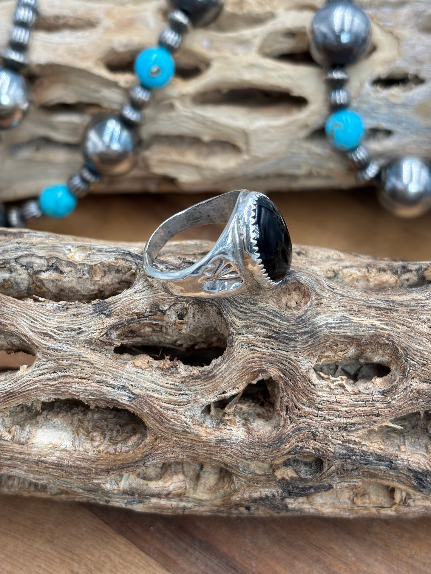 Black Onyx Ring (Various Sizes)