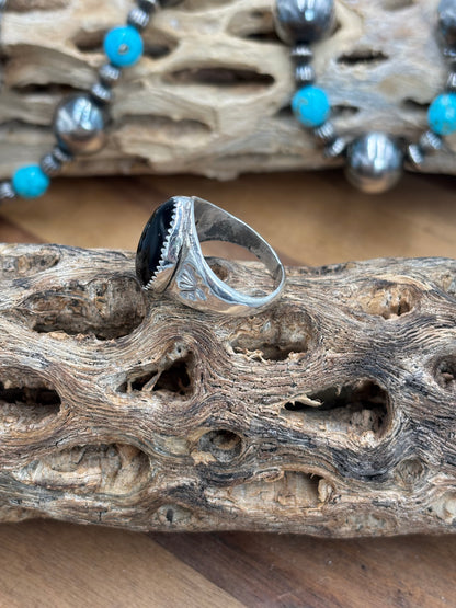 Black Onyx Ring (Various Sizes)