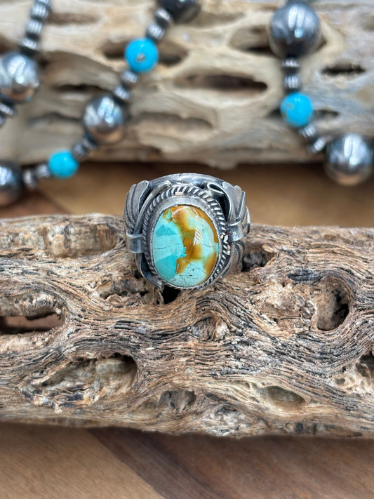 Turquoise Ring #4 size 9.75