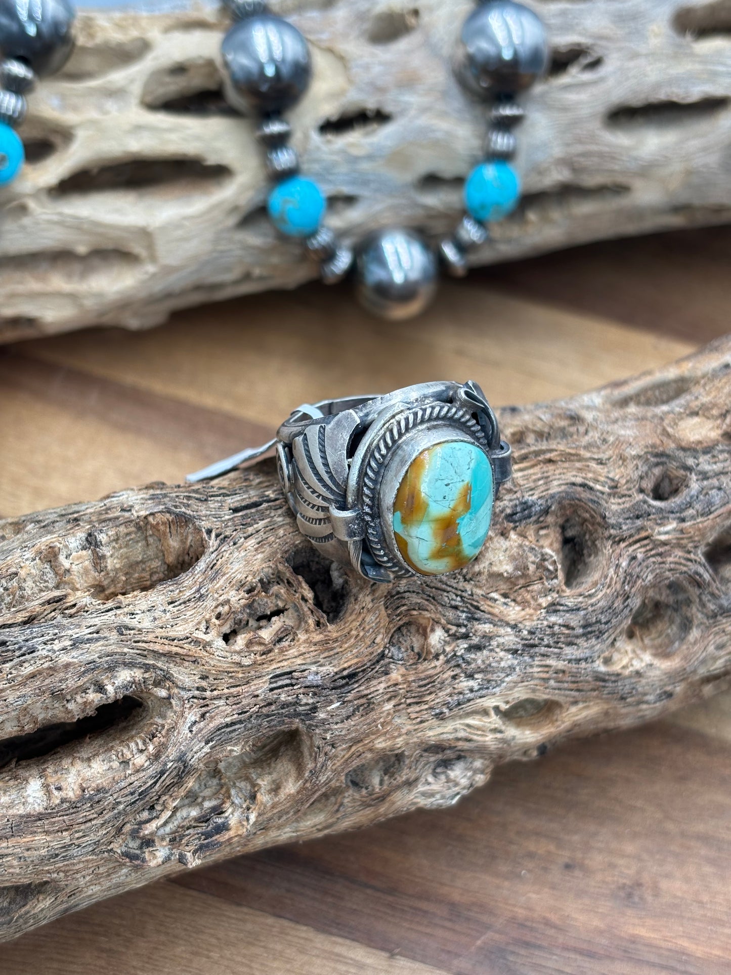 Turquoise Ring #4 size 9.75