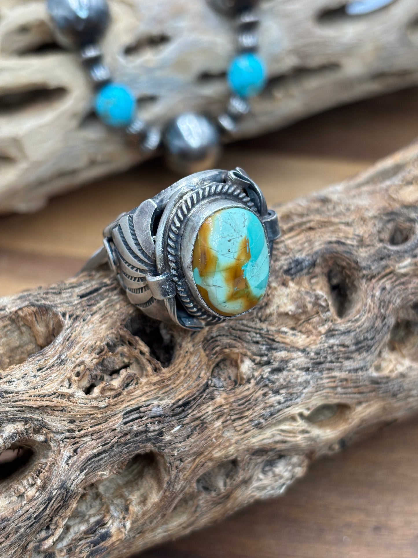 Turquoise Ring #4 size 9.75