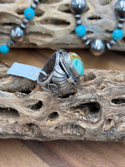 Turquoise Ring #4 size 9.75