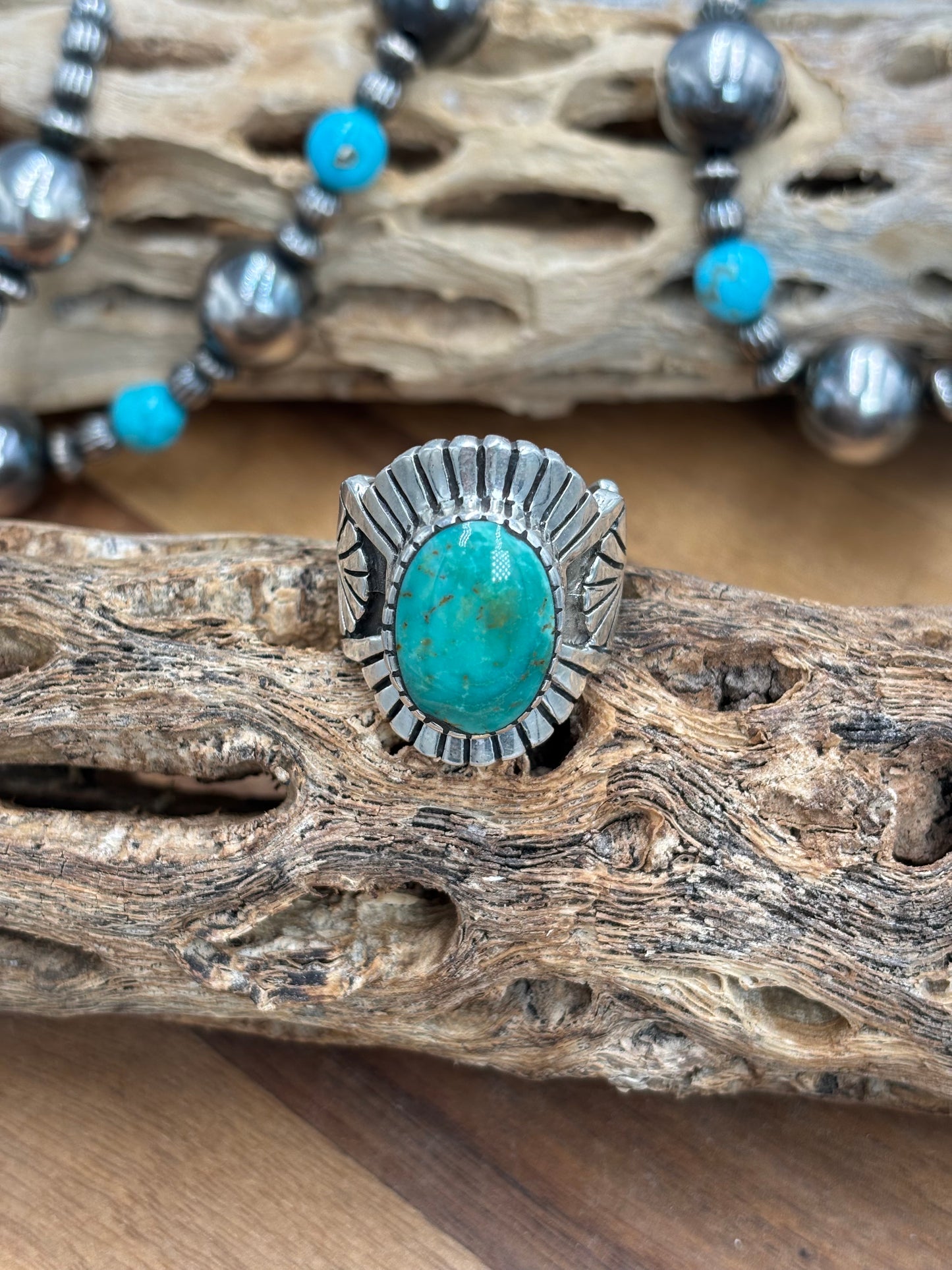 Turquoise Ring #5 size 12.5