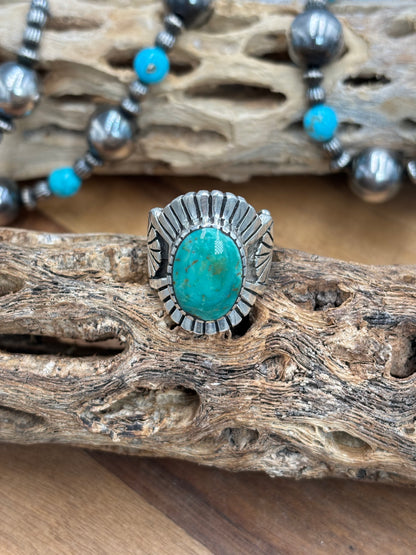 Turquoise Ring #5 size 12.5