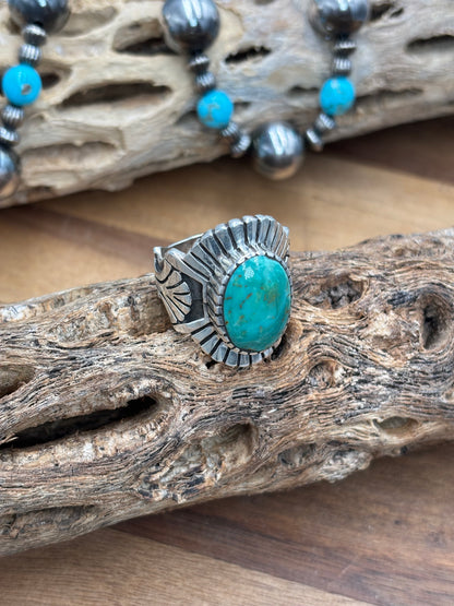 Turquoise Ring #5 size 12.5