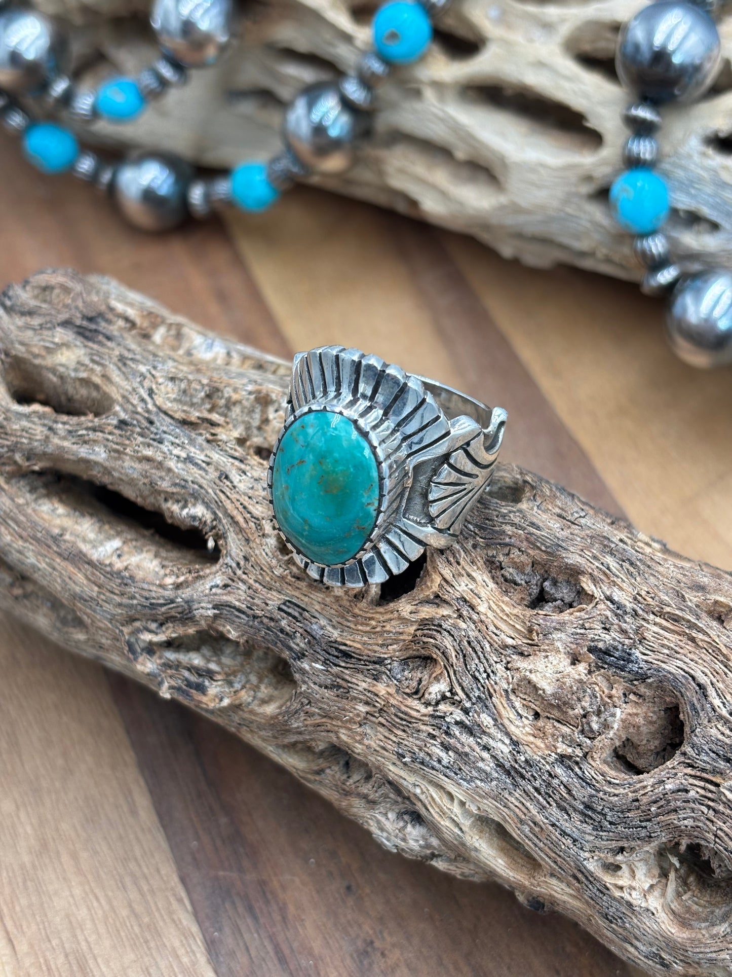 Turquoise Ring #5 size 12.5
